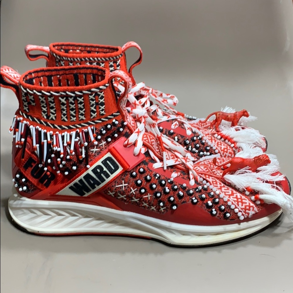 Puma x Jahnkoy runway ignite beaded sneakers 10